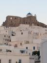 The typical white washed houses of the Cyclades